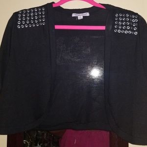 Cropped short sleeved top